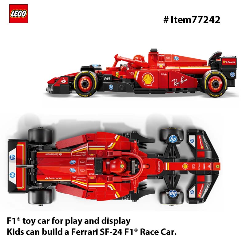 LEGO 77242 Speed Champions Fer - Victor Racket Jetspeed recension och pris