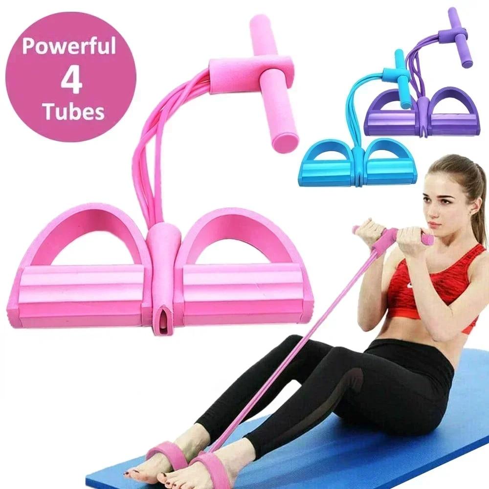 4/6 Level Resistance Band Elas - Yoga Fitness Resistance Band recension och pris